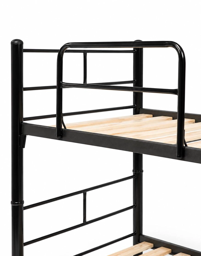 CAMAROTE INCAL METALICO ACUARELA DESMONTABLE 1 PLAZA ACERO INOXIDABLE NEGRO - 7