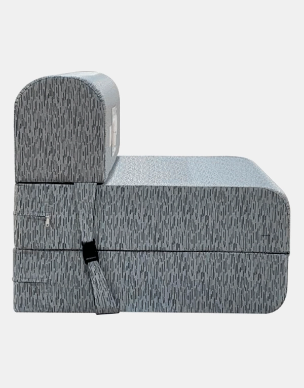 SILLÓN INCAL GRIS SOFA CAMA 105 CM BROCATO DENSIDAD 18 - 4