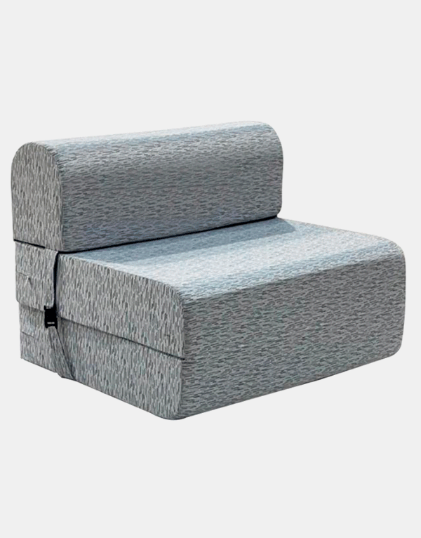 SILLÓN INCAL GRIS SOFA CAMA 65 CM BROCATO DENSIDAD 15 - 1