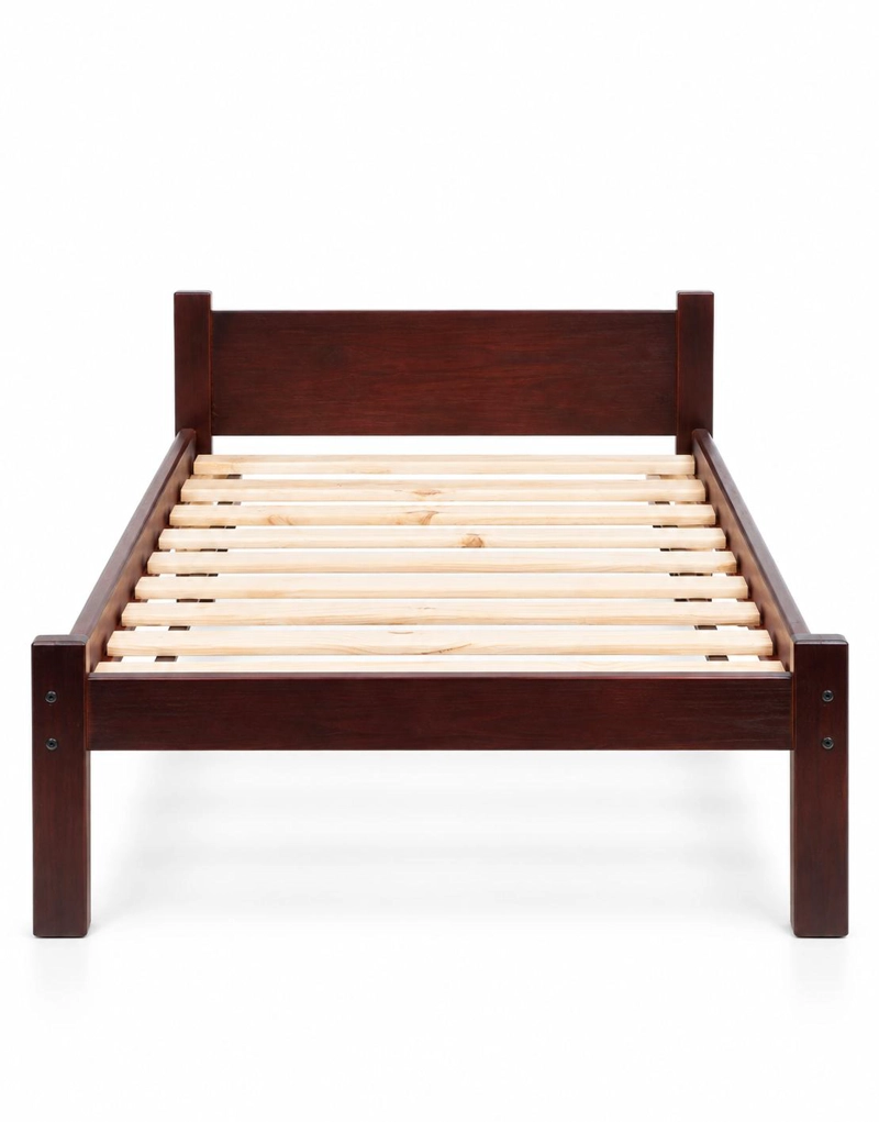 CAMA INCAL ECO 1.5 PLAZAS CAOBA - 3