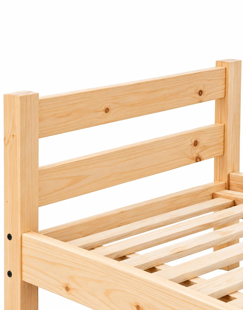 CAMA NIDO INCAL EN MADERA NATURAL 1.5 PLAZAS CAMEL - 4