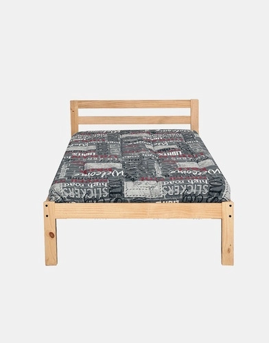 CAMA NIDO INCAL EN MADERA NATURAL 1 PLAZA CAMEL - 5