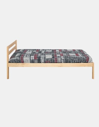 CAMA NIDO INCAL EN MADERA NATURAL 1 PLAZA CAMEL - 6