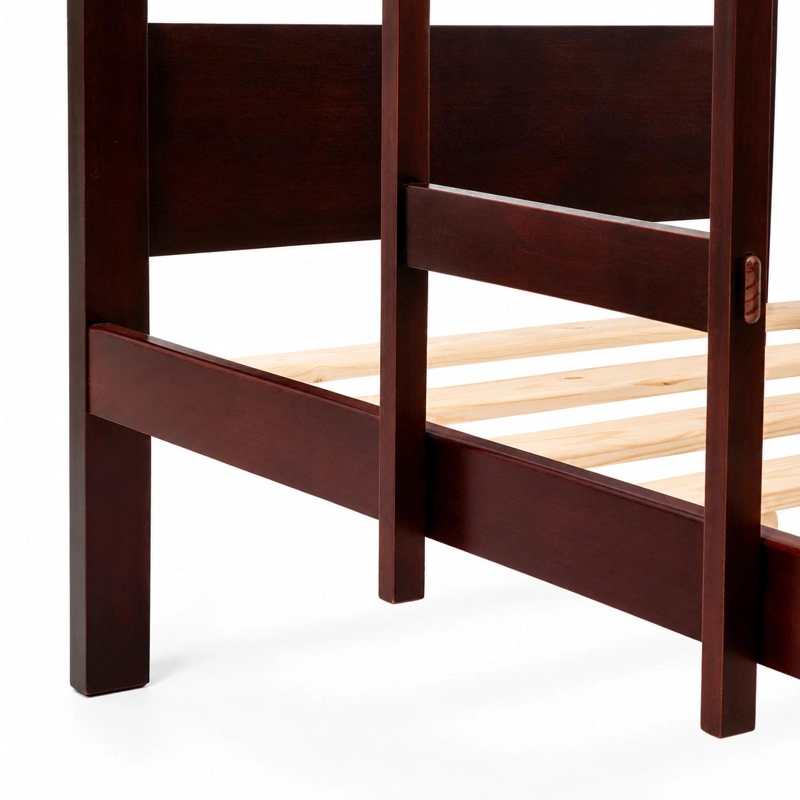 CAMAROTE INCAL MADERA ECO DESMONTABLE 1 PLAZA CAFE - 8