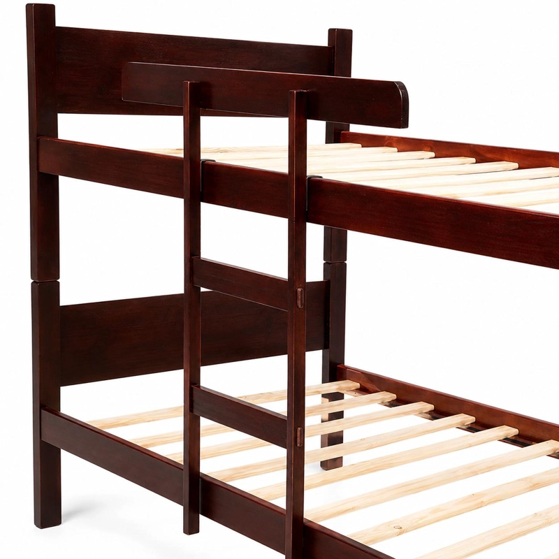 CAMAROTE INCAL MADERA ECO DESMONTABLE 1 PLAZA CAFE - 9