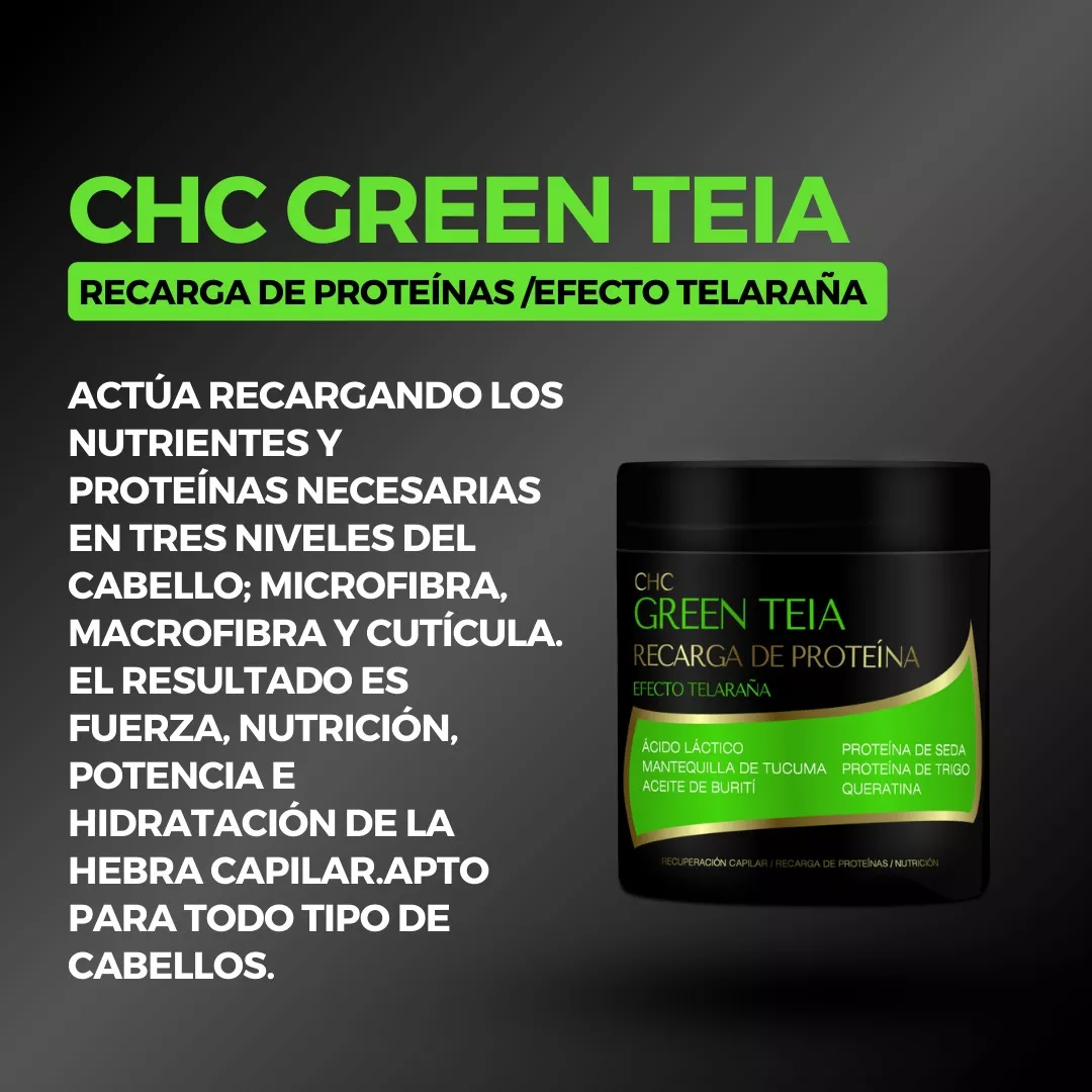 MASCARILLA CAPILAR CHRISTIAN CEA BOTOX NUTRICIÓN GREEN TEIA 500GR - 2