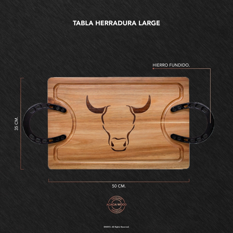 TABLA HERRADURA WAYU LIMITED LARGE - 3