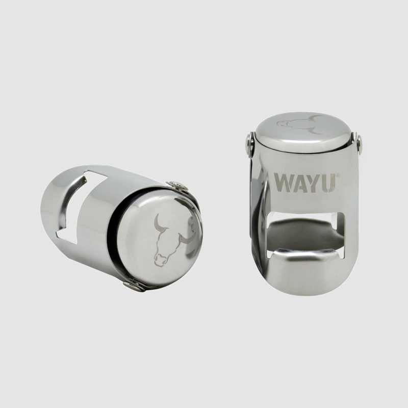 SET 2 TAPONES ESPUMANTE CHAMPAGNE WAYU - 1