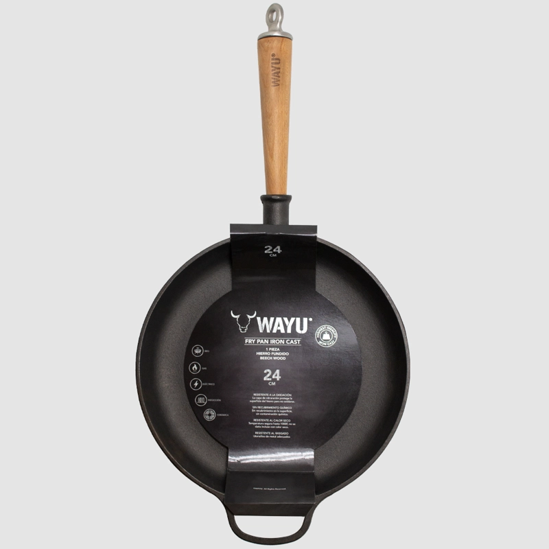 SARTEN IRON CAST WAYU 24 CM - 4