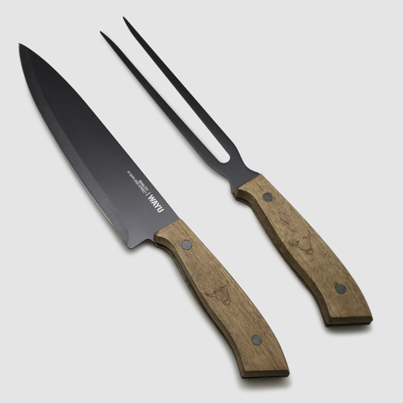 CUCHILLO TENEDOR PRM WAYU - 1