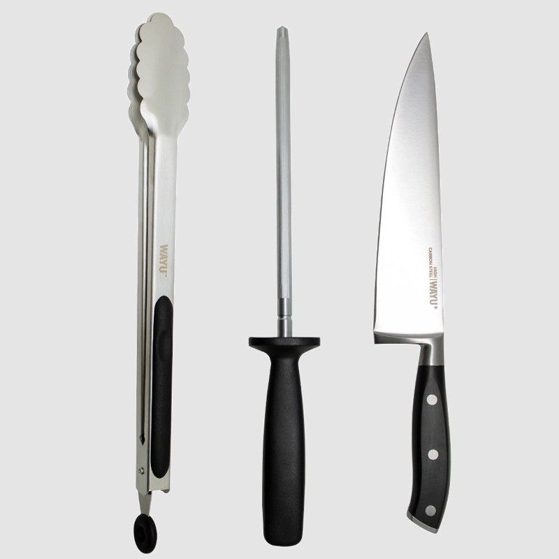 SET PARRILLERO 3 PIEZAS WAYU - 1