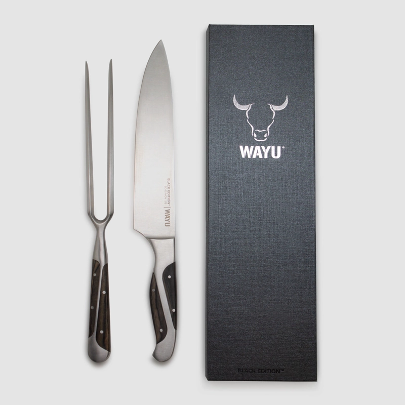 SET PARRILLERO BLACK EDITION WAYU - 4