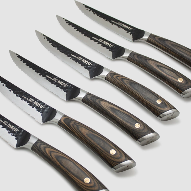SET 6 CUCHILLOS HAMMER COLLECTION WAYU - 1