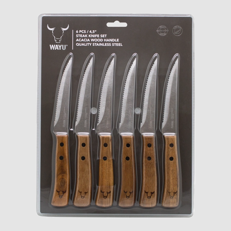 SET CUCHILLOS PRM 6 PCS WAYU - 4