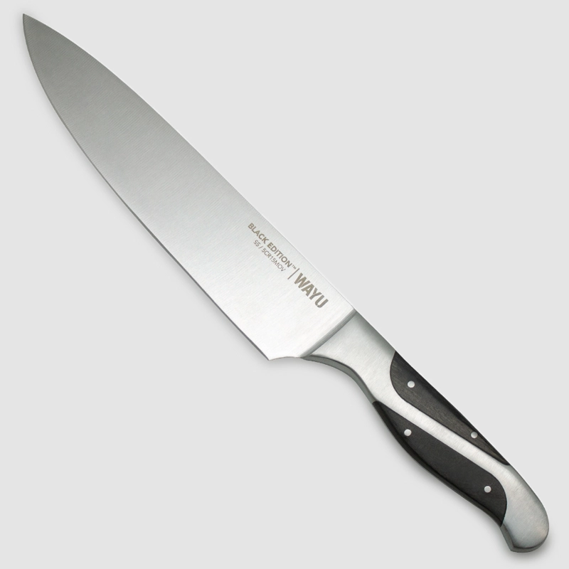 CUCHILLO CHEF 8 BLACK EDITION WAYU - 1