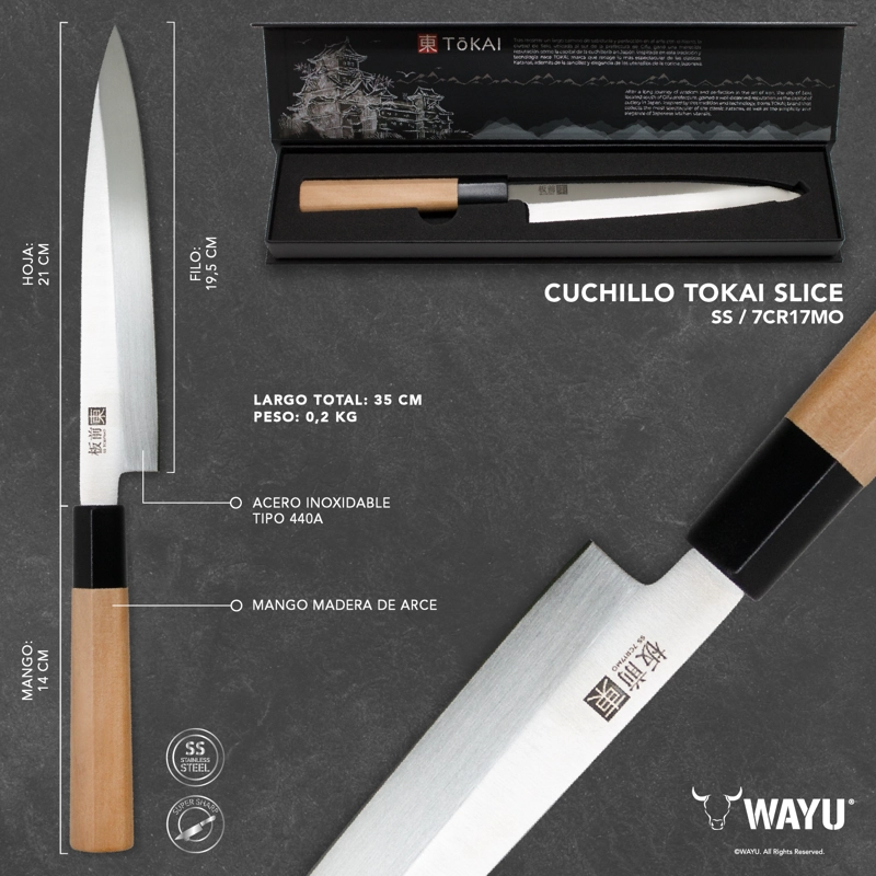 CUCHILLO TOKAI SLICE - 4