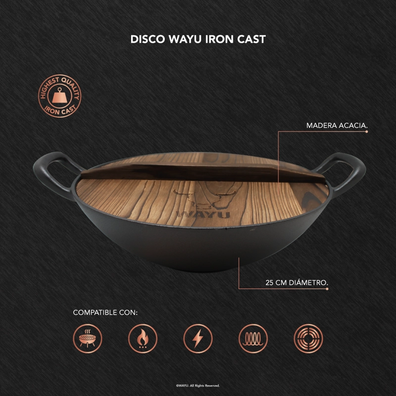 DISCO IRON CAST WAYU - 3