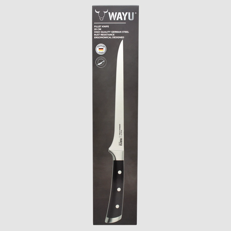 CUCHILLO FILETERO WAYU 20 CM WAYU  - FILLET KNIFE 8' - 4