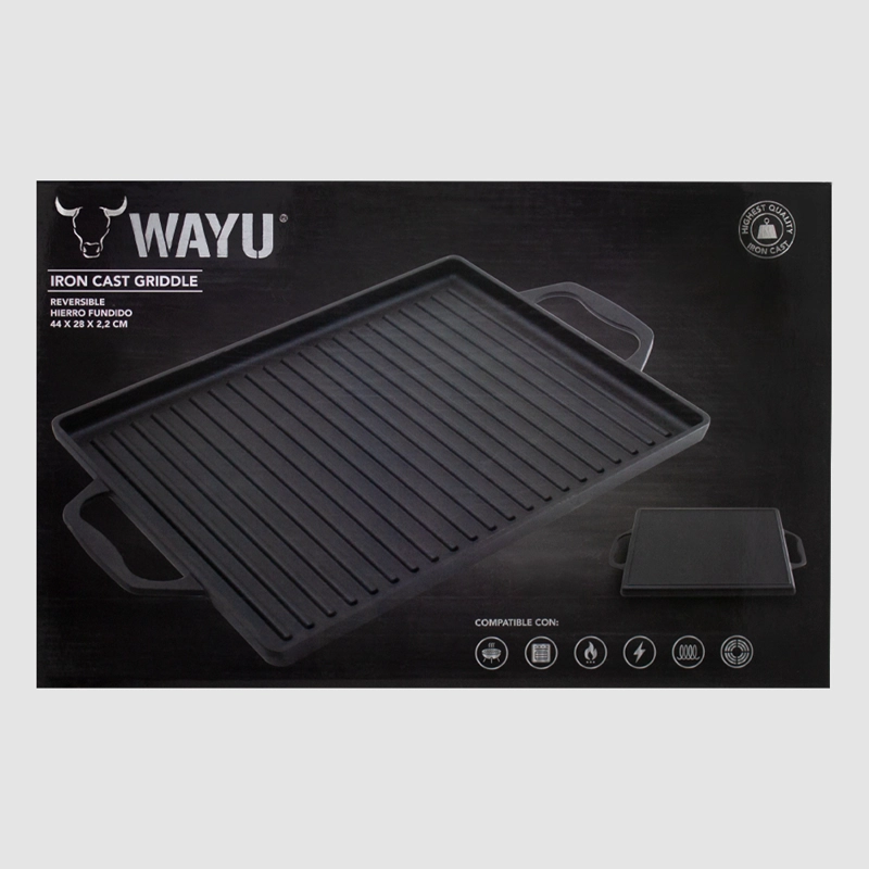 PLANCHA AZAS IRON CAST WAYU - 6