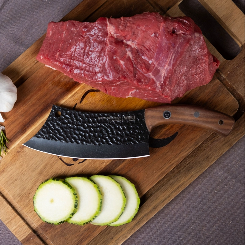 CUCHILLO CHOPPER CON FUNDA RUSTIC COLLECTION WAYU - 3