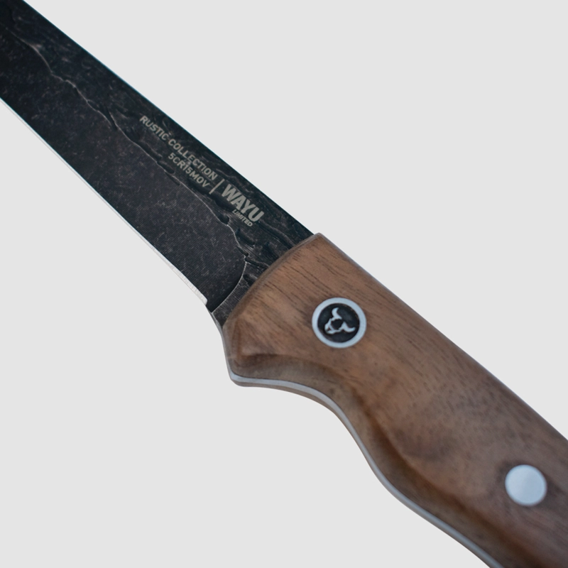 CUCHILLO UTILITY CON FUNDA RUSTIC COLLECTION WAYU - 3