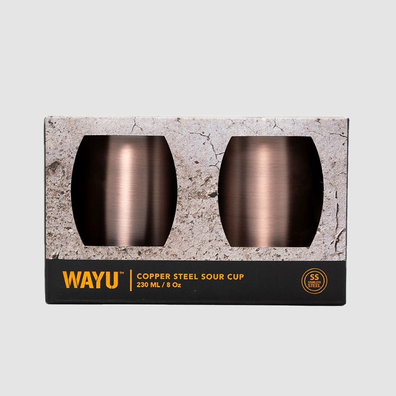 SET 2 VASOS APERITIVO COPPER LINE WAYU - 3