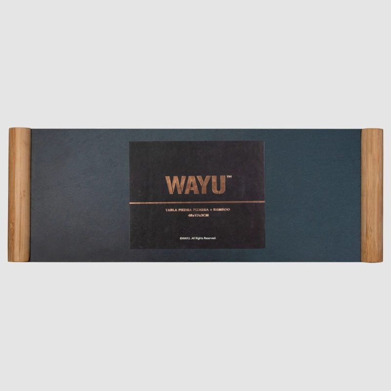 TABLA PIEDRA PIZARRA 48X17 CM WAYU - 4
