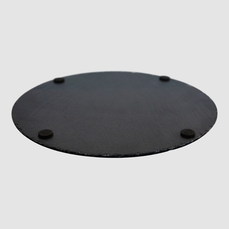 PLATO REDONDO PIEDRA PIZARRA 25 CM WAYU - 2