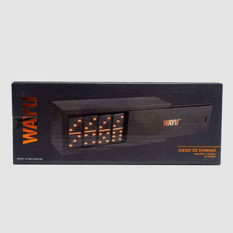 JUEGO DE DOMINO CAJA MADERA WAYU - 5