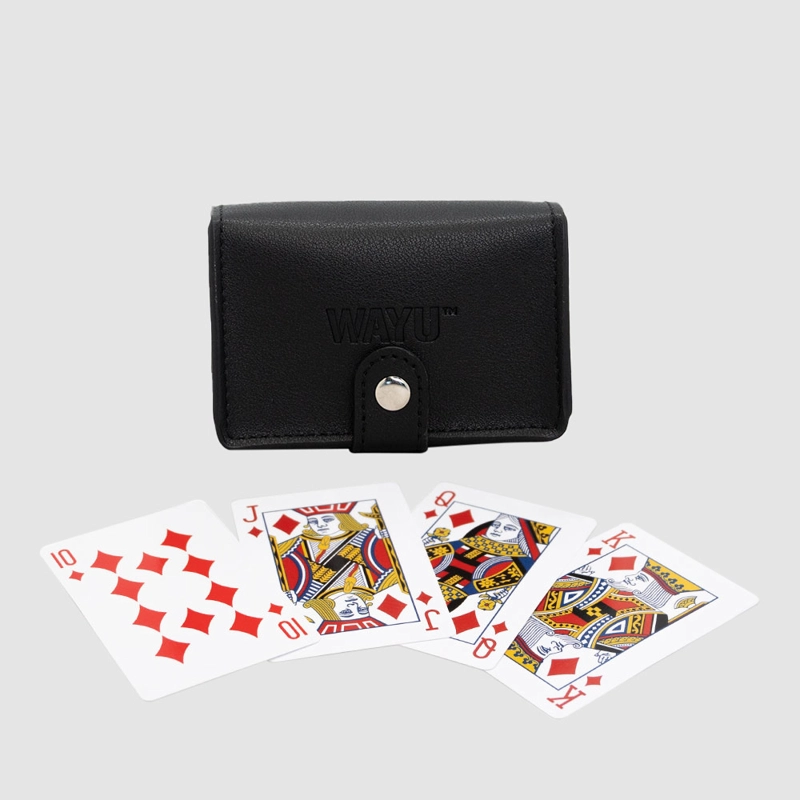 JUEGO DE NAIPES ESTUCHE PU WAYU - 1