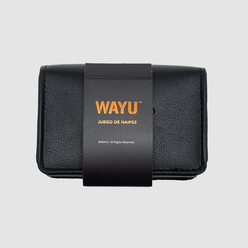 JUEGO DE NAIPES ESTUCHE PU WAYU - 8