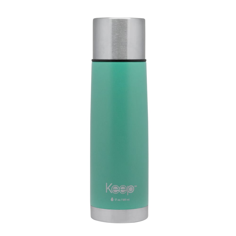 TERMO BALA 0.5L RUBBER KEEP CELESTE - 2