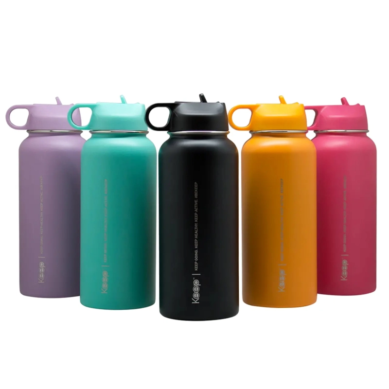 BOTELLA INSULADA 1L KEEP - CELESTE - 2
