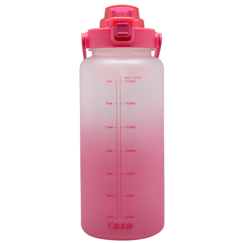 BOTELLA DAILY 2L KEEP - ROSADO - 1