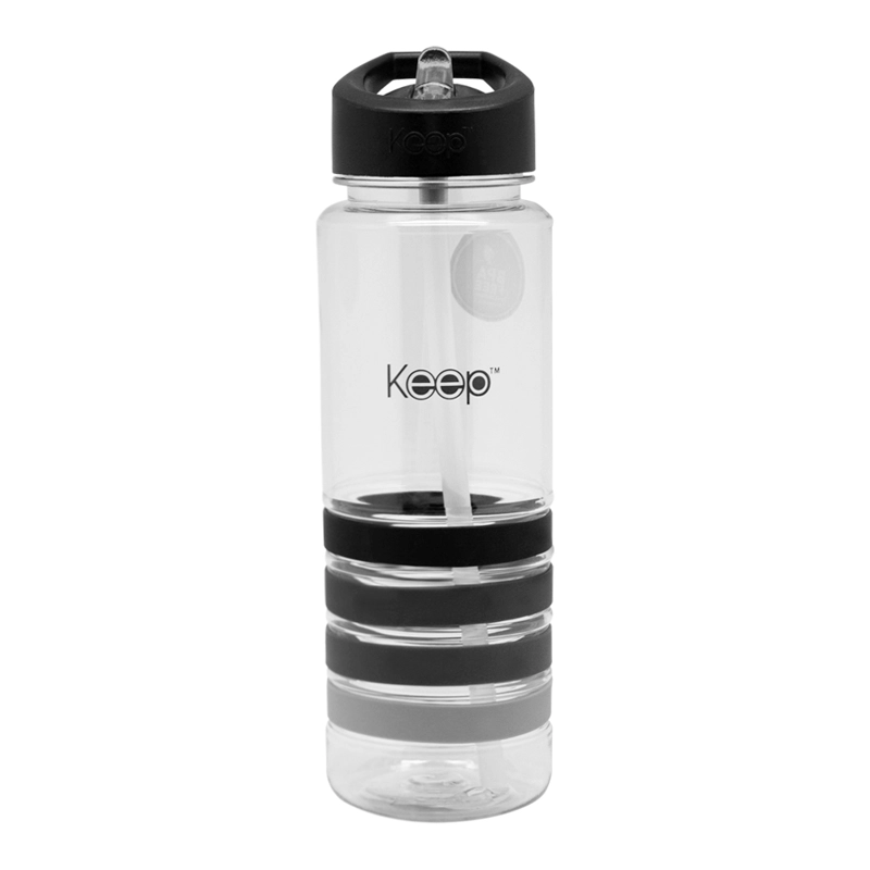 BOTELLA COLORES 750ML KEEP - NEGRO - 1