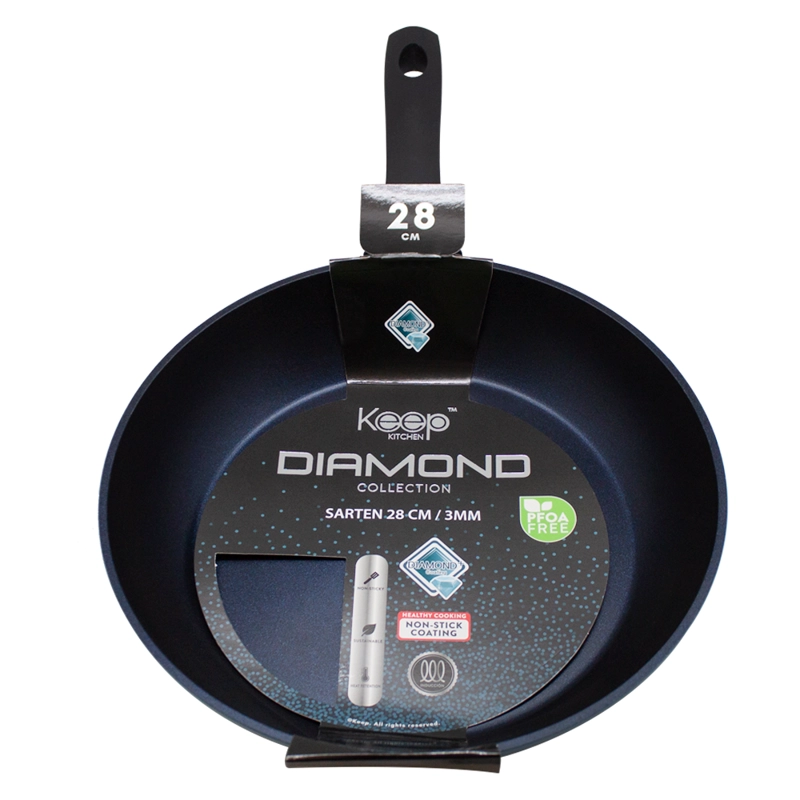SARTEN 28 CM DIAMOND KEEP - 3