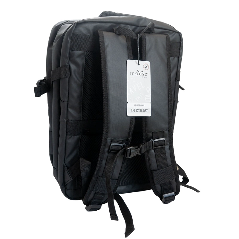 MOCHILA VIAJE MOOSE- NEGRO - 3