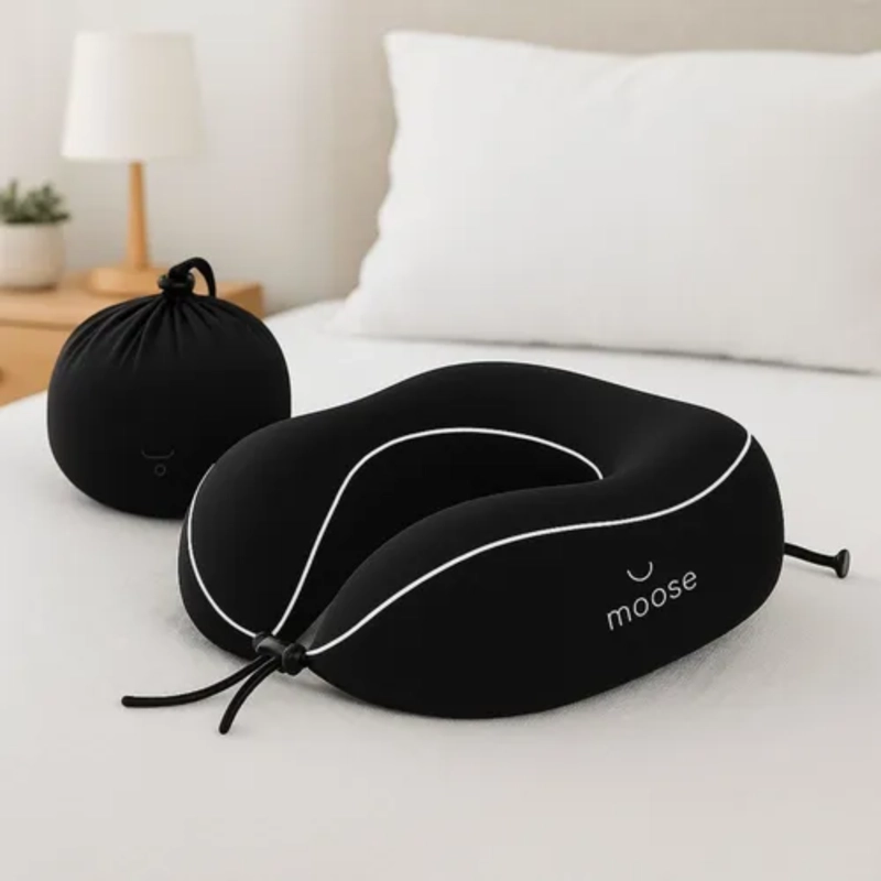 COJIN ALMOHADA MEMORY FOAM MOOSE - NEGRO - 3