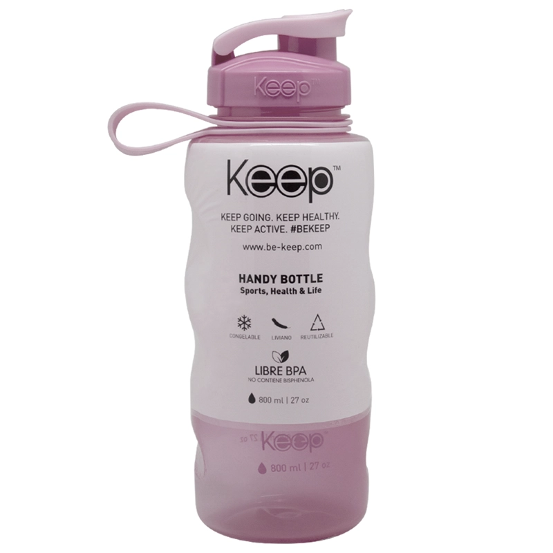 BOTELLA COLORES KEEP 800ML - LILA - 1