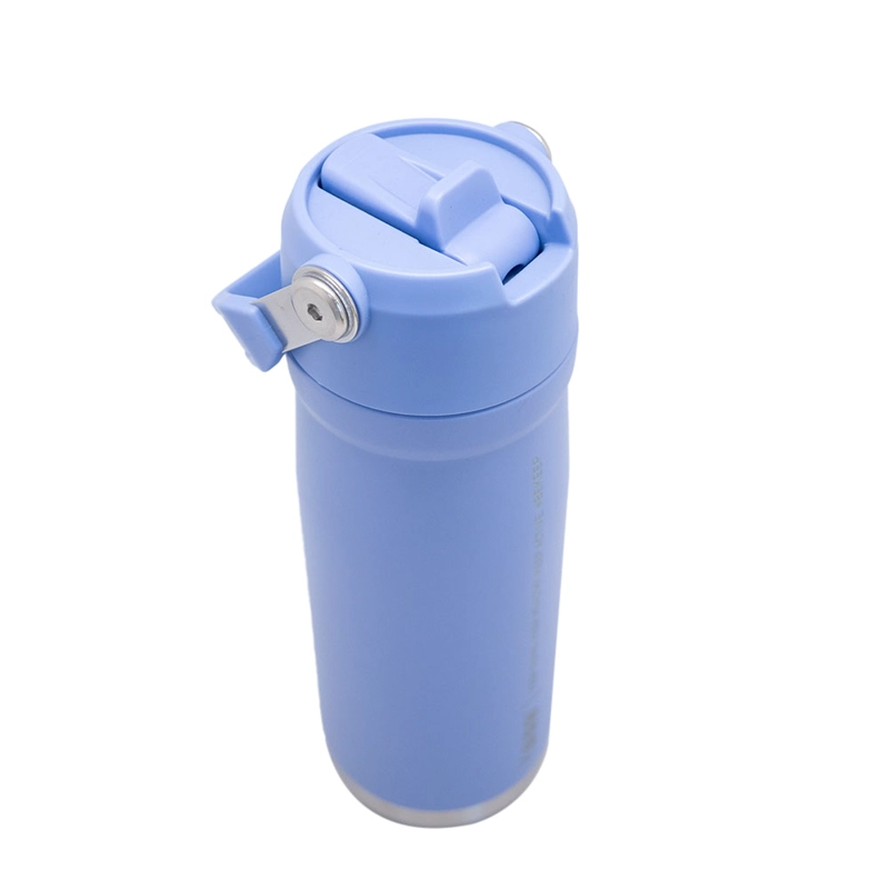 BOTELLA INSULADA CON MANGO 65O ML KEEP - LAVANDA - 3