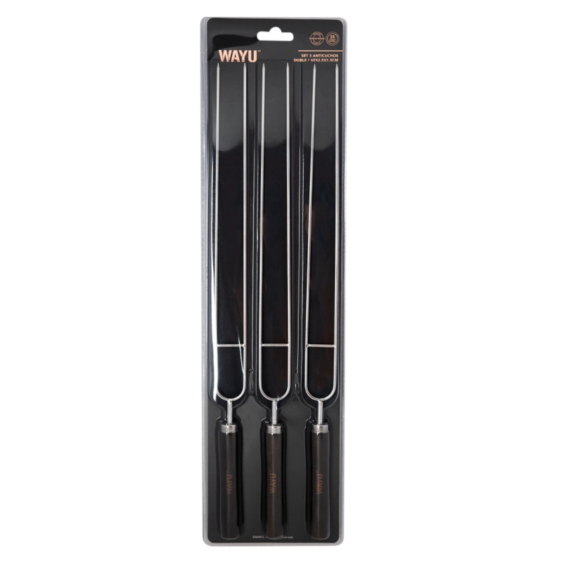 SET DE 3 ANTICUCHOS WAYU - 3
