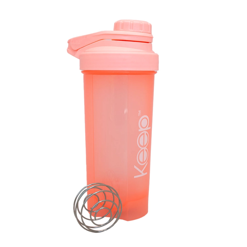 BOTELLA SHAKER COLORES KEEP - CORAL - 2