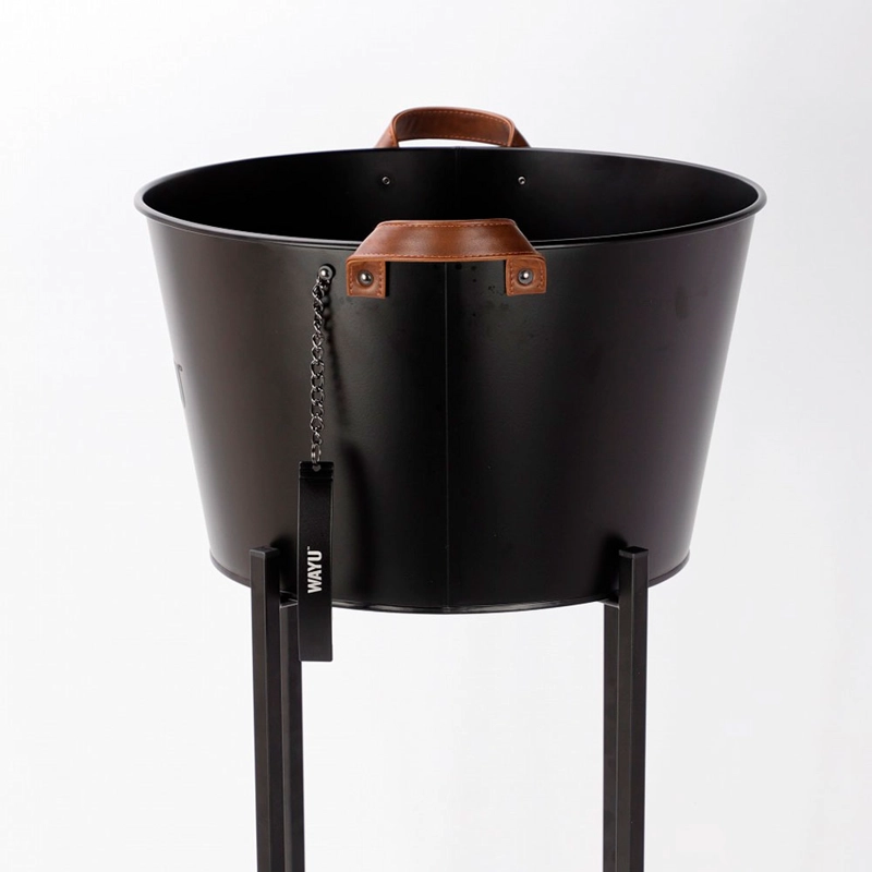 HIELERA METALICA RACK + ABRIDOR CERVEZA WAYU - 2