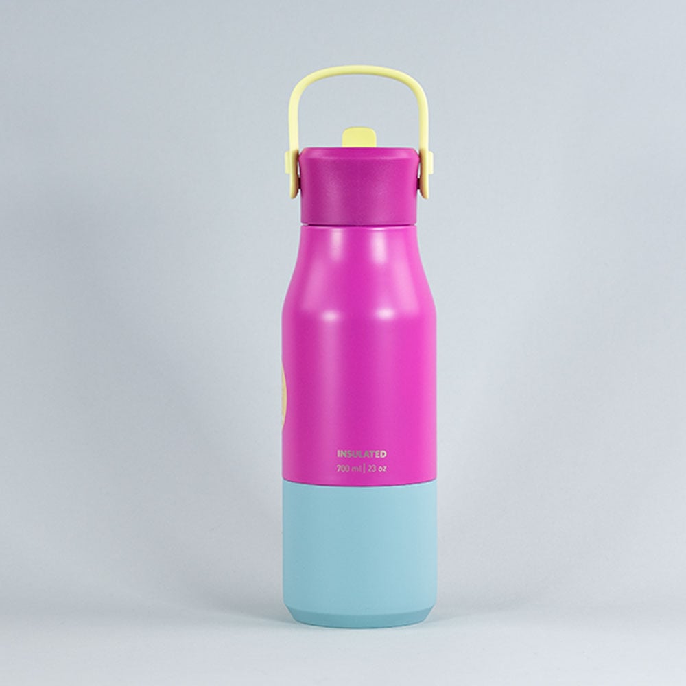 BOTELLA INSULADA COLORS FLASK KEEP 700ML CELESTE - 4