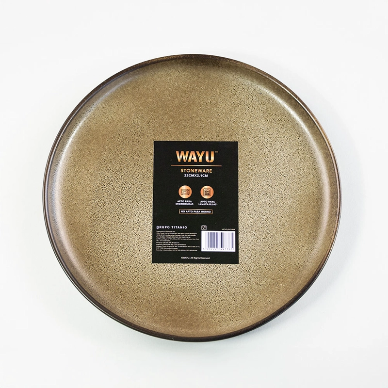 PLATO 21 CM GRES WAYU - 3