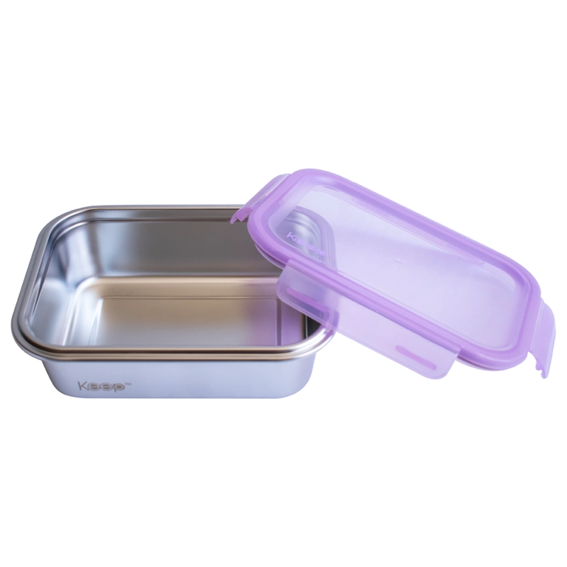 HERMETICO METALICO 1300ML KEEP - LILA - 2