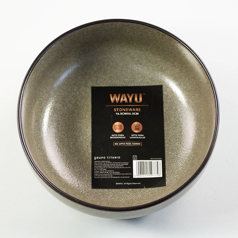BOWL 17 CM CERAMICA GRES WAYU - 4