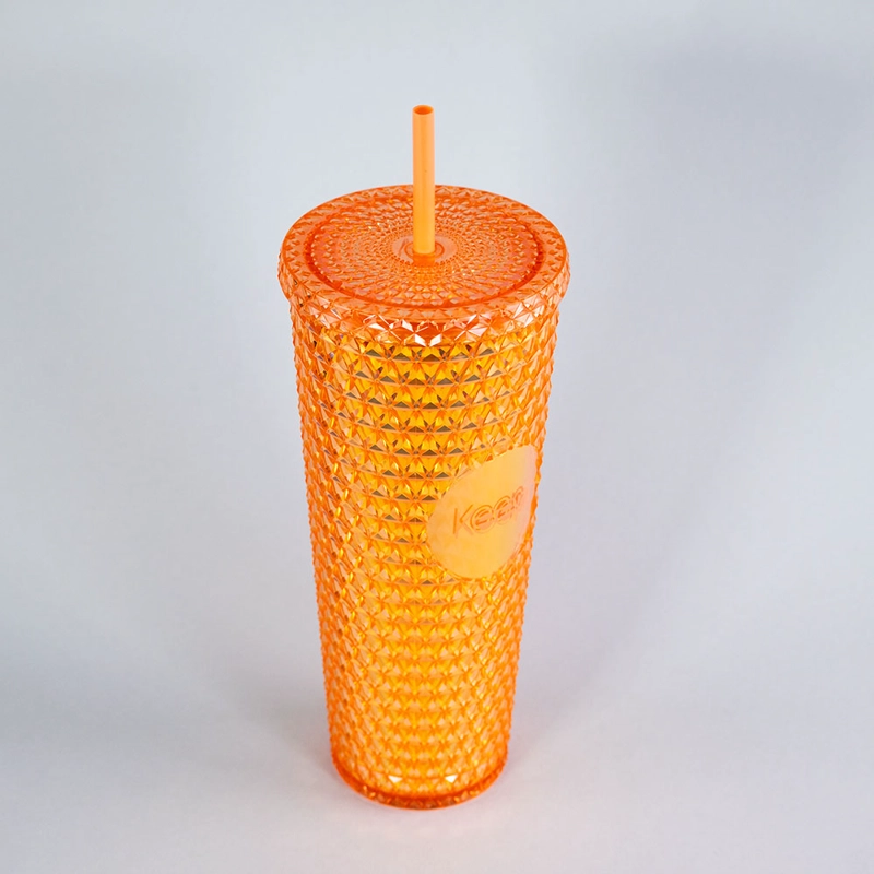 VASO TUMBLER BRIGHT 700ML CORAL - 1