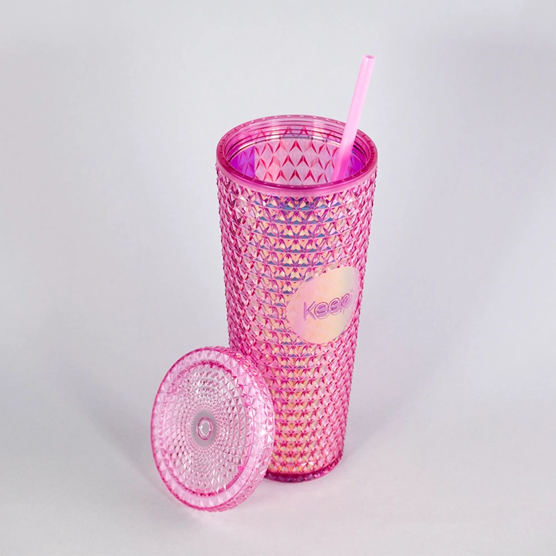 VASO TUMBLER BRIGHT 700ML ROSADO - 2