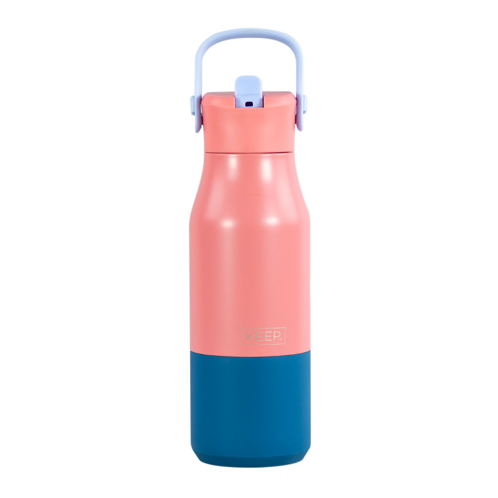 BOTELLA INSULADA COLORS 700ML FLASK KEEP CORAL - 1